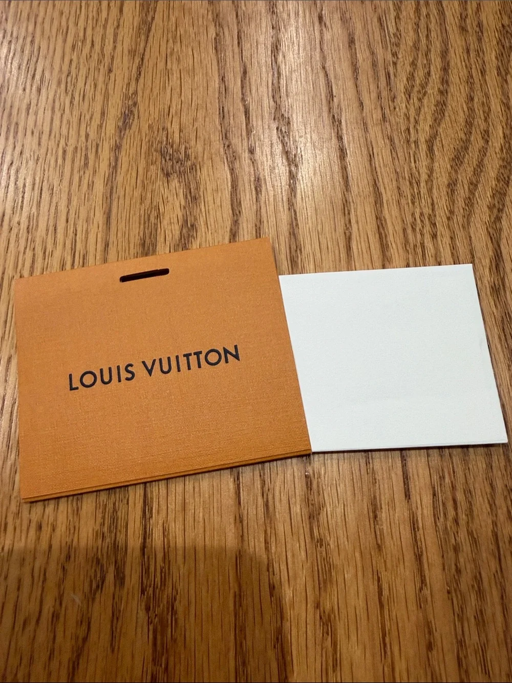 LV Gift Tag w Envelope